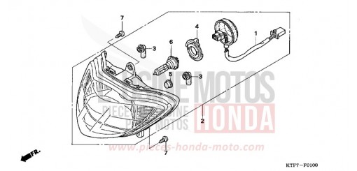PROJECTEUR SH1258 de 2008